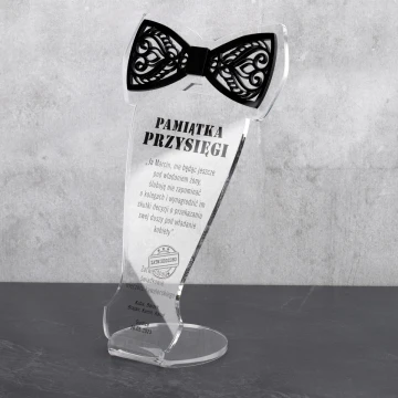 Bachelor Party Souvenir - Bow Tie - model DTA084 - height 22 cm