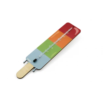 Ice Cream Shaped Holiday Thermometer - UV Digital Print - TER002