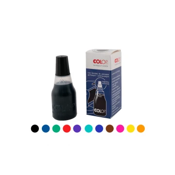 Ink for rubber and polymer stamps - COLOP - various colors - COL029
