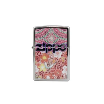 ZIPPO Rosebird High Polish Chrome Lighter - ZIP044