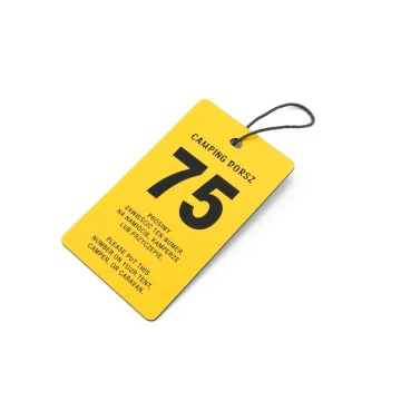 Camping tags, tent field - dimensions: 80x135mm - CAMP4