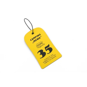 Camping Tags, Tent Field - Dimensions: 80x140mm - CAMP3