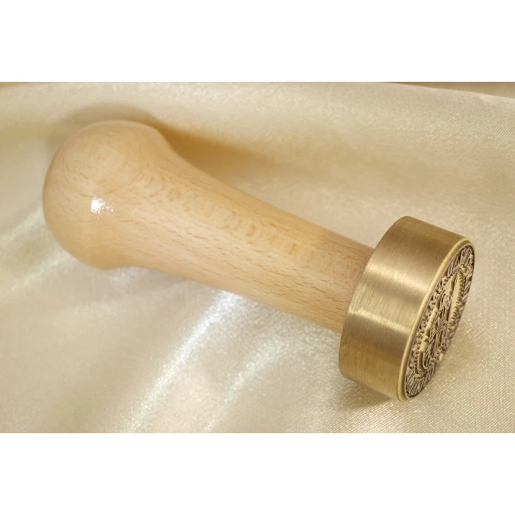 Brass Stamp 38mm Engraving Depth Approximately 0.7mm