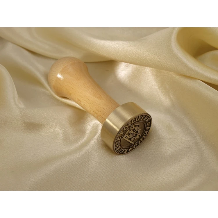 Brass Stamp 38mm Engraving Depth Approximately 0.7mm