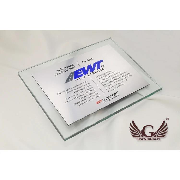 GLASS DIPLOMA - DSZ047 - horizontal