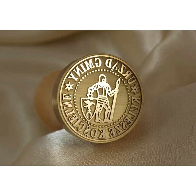 Brass Stamp 38mm Engraving Depth Approximately 0.7mm
