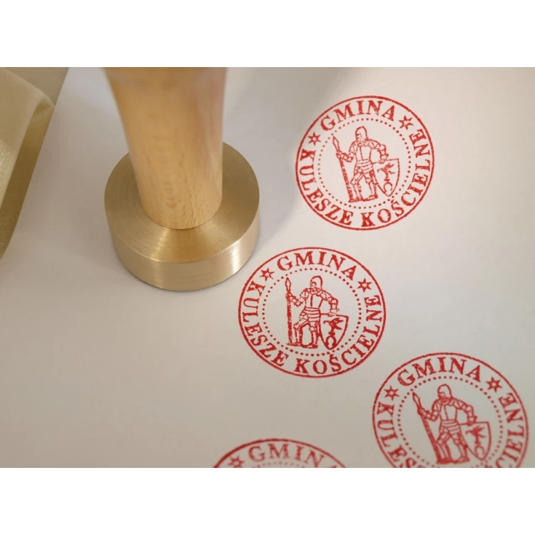 Brass Stamp 38mm Engraving Depth Approximately 0.7mm