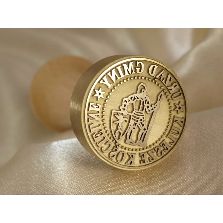 Brass Stamp 38mm Engraving Depth Approximately 0.7mm