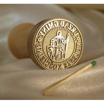 Brass Stamp 38mm Engraving Depth Approximately 0.7mm