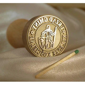 Brass Stamp 38mm Engraving Depth Approximately 0.7mm