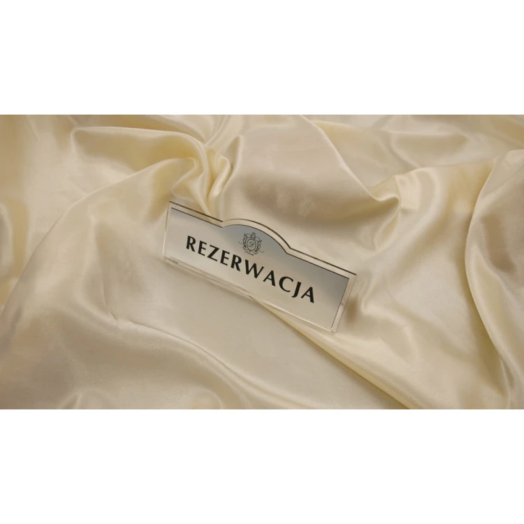 Reservation - stands for tables 180x67mm SILVER - REZ002