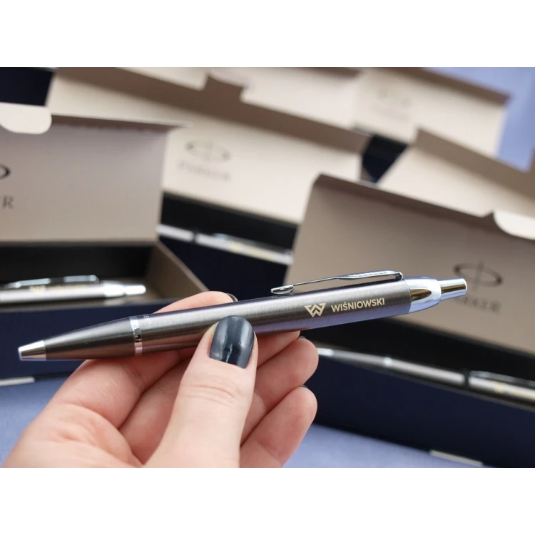 PARKER IM Gun Metal CT Ballpoint Pen - PAR132-D-SW