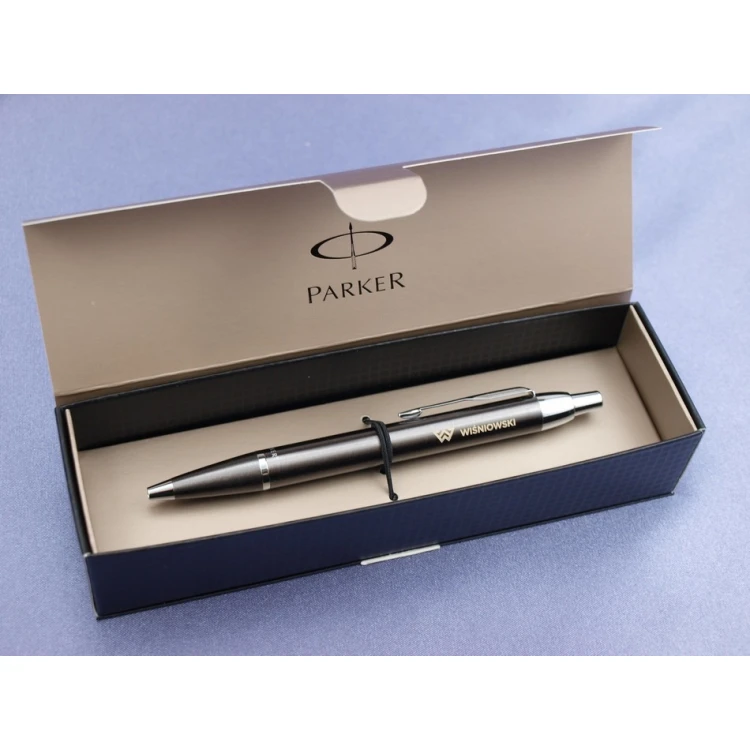 PARKER IM Gun Metal CT Ballpoint Pen - PAR132-D-SW