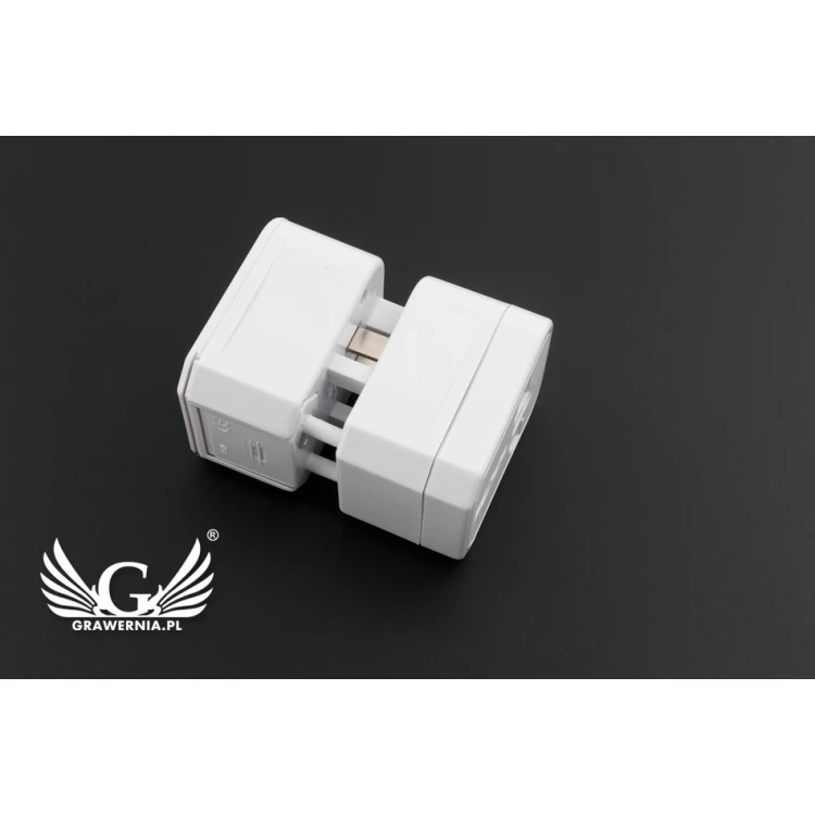 Roma Travel Adapter in Case - Any UV Print - BP90