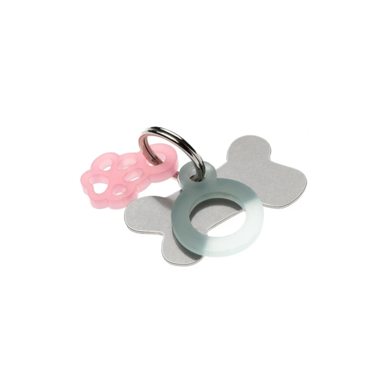 ID Tag - Premium Keychain for Dog and Cat with Your Engraving - BDZ062