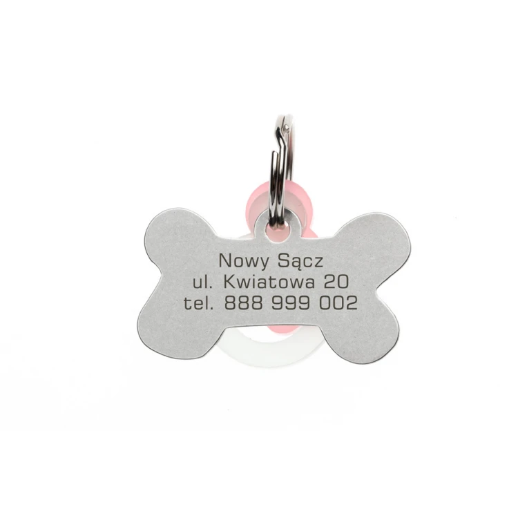 ID Tag - Premium Keychain for Dog and Cat with Your Engraving - BDZ062