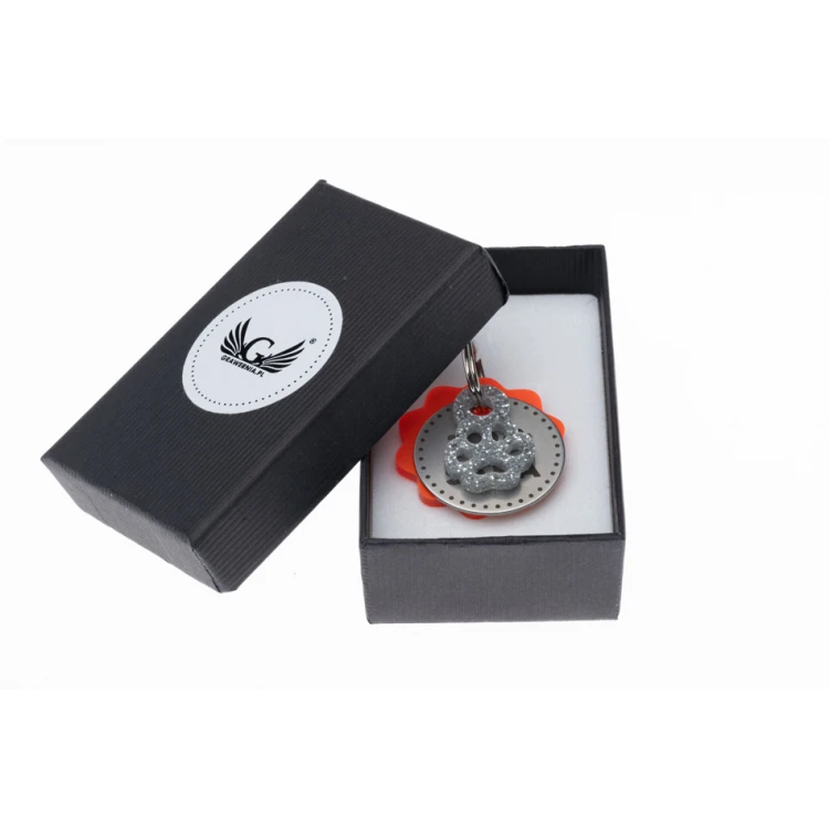 ID Tag - Premium Keychain for Dog and Cat with Your Engraving - BDZ064