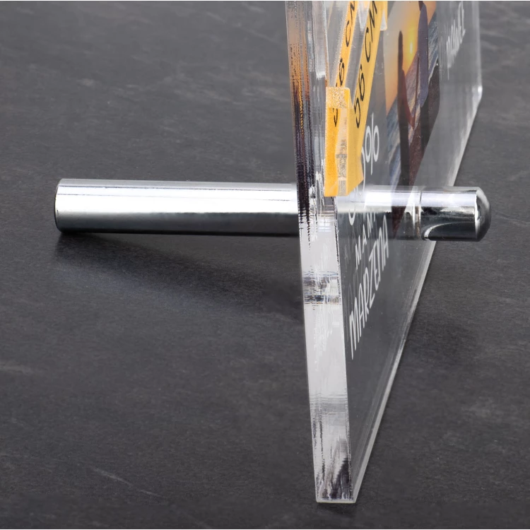 Acrylic Metric with Photo - Baptism Gift - MET010