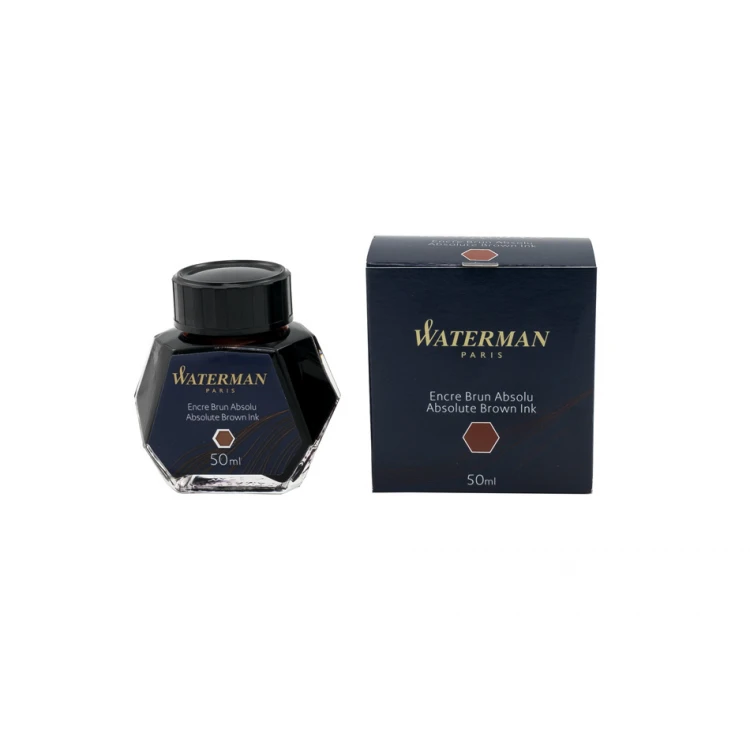 Waterman BROWN Ink for Fountain Pens - NAB009