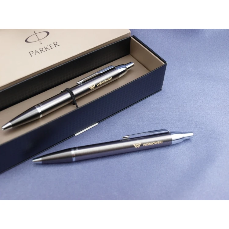PARKER IM Gun Metal CT Ballpoint Pen - PAR132-D-SW