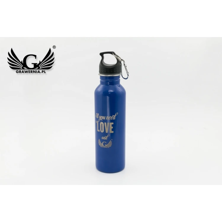 Steel Water Bottle with Engraving - Gendry - 750ml capacity - BID004