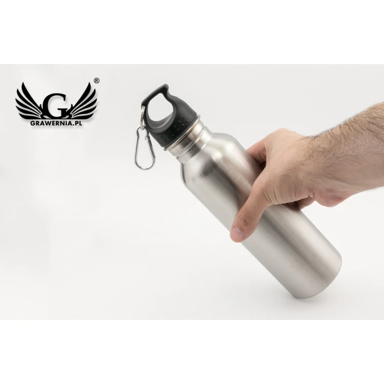 Steel Water Bottle with Engraving - Gendry - 750ml capacity - BID004
