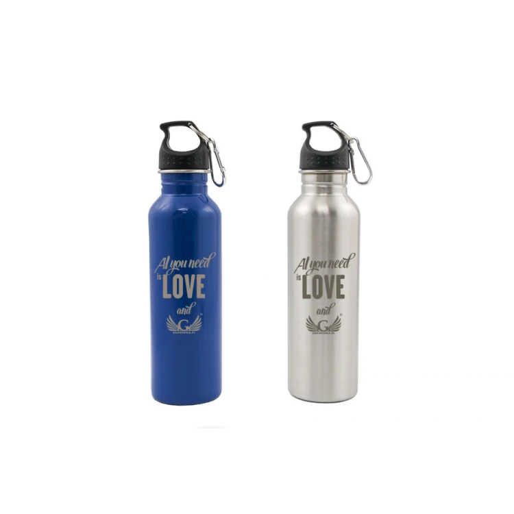 Steel Water Bottle with Engraving - Gendry - 750ml capacity - BID004