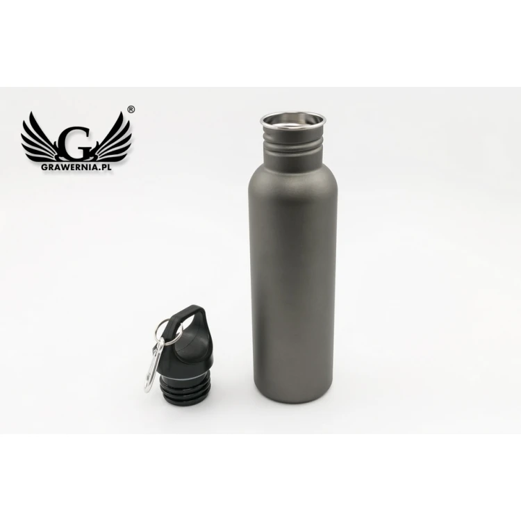 Steel Water Bottle with Engraving - Texas - 700ml capacity - BID005