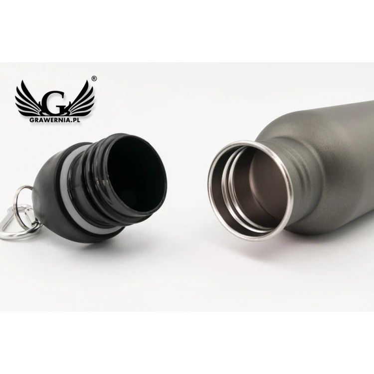 Steel Water Bottle with Engraving - Texas - 700ml capacity - BID005