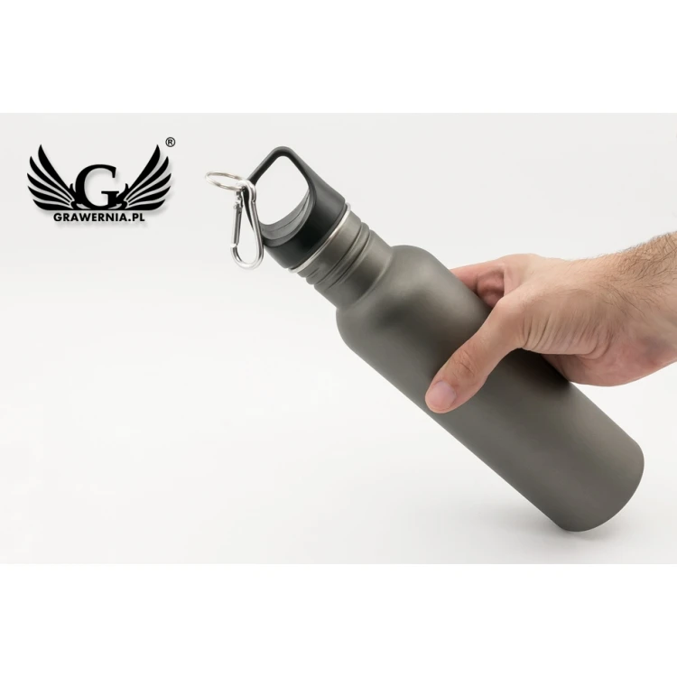 Steel Water Bottle with Engraving - Texas - 700ml capacity - BID005