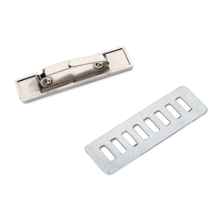 Nickel-plated Silver Plates with Your Company's Logo - ME025