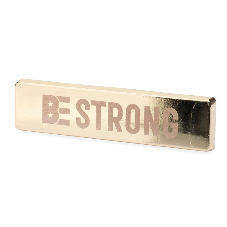 Gold Plates - Metal Labels with Your Company's Logo - ME026