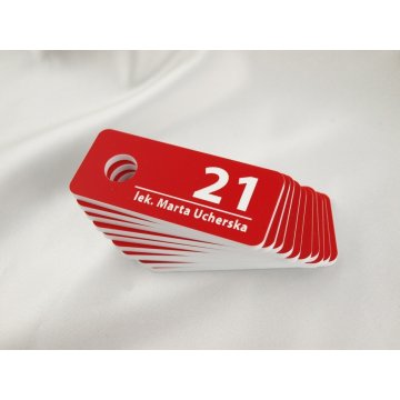 Patient Registration Blocks - Red - Medical Clinic