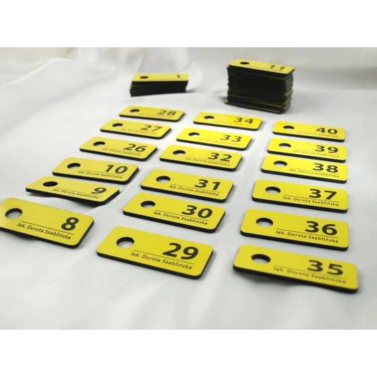 Patient Registration Blocks - Yellow - Medical Clinic