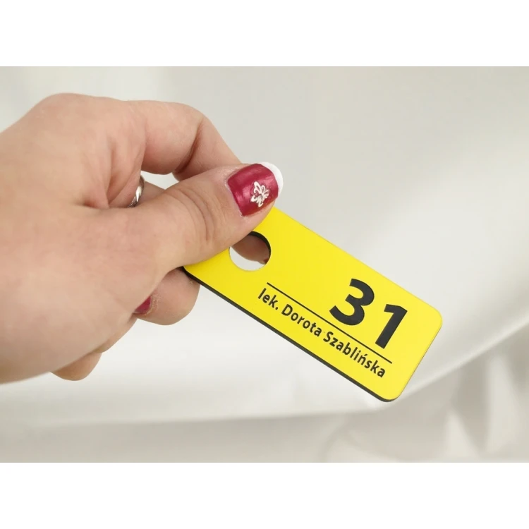 Patient Registration Blocks - Yellow - Medical Clinic