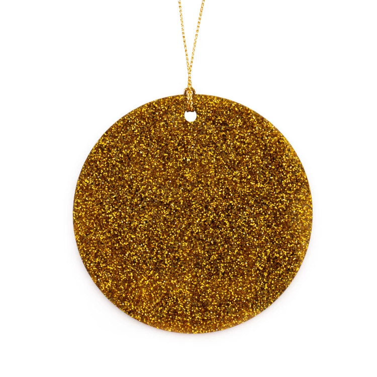 80 mm Christmas Bauble with Your Logo - UV Digital Print - BDR058