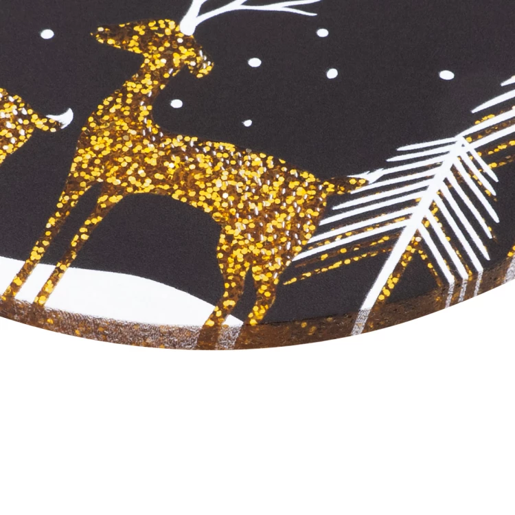 80 mm Christmas Bauble with Your Logo - UV Digital Print - BDR058