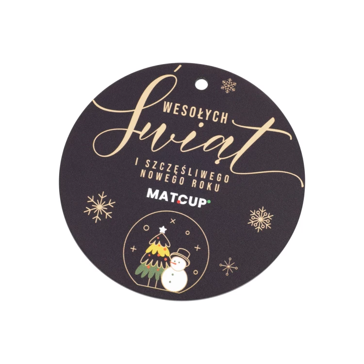 80 mm Christmas Bauble with Your Logo - UV Digital Print - BDR061