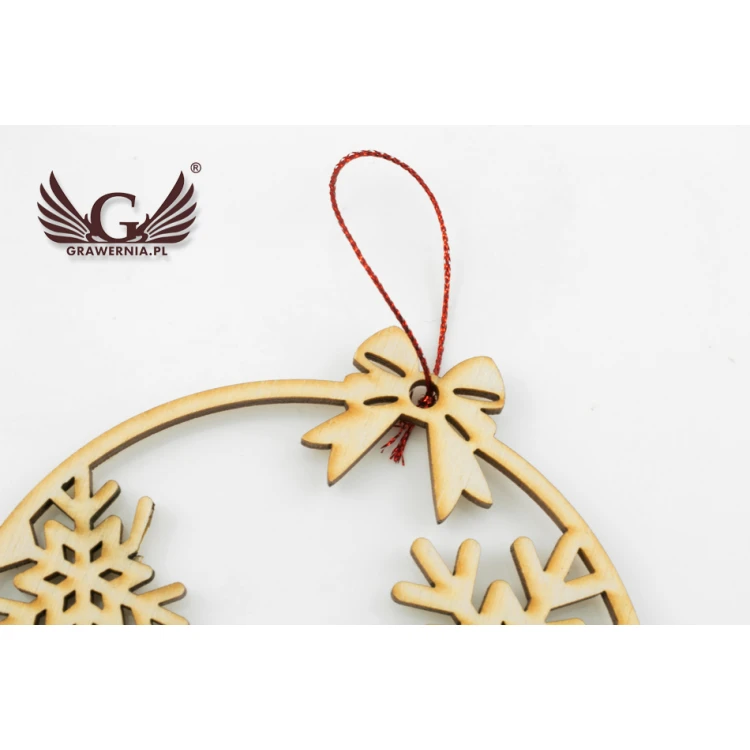 Wooden Baubles with Custom Engraving - Diameter 100mm - BDR006
