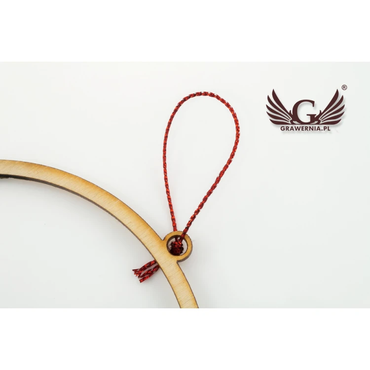 Wooden Baubles with Custom Engraving - Diameter 100mm - BDR004