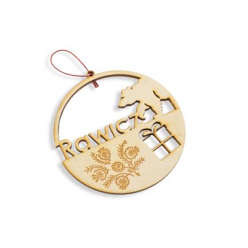 Wooden Baubles with Custom Engraving - Diameter 100mm - BDR004