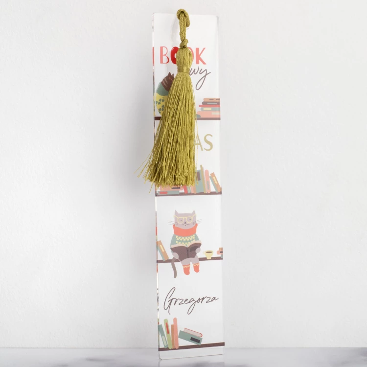 BOOK Forest - bookmark with name - ZAK019