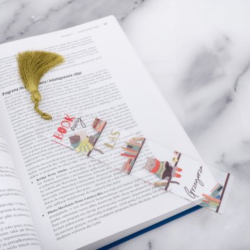 BOOK Forest - bookmark with name - ZAK019