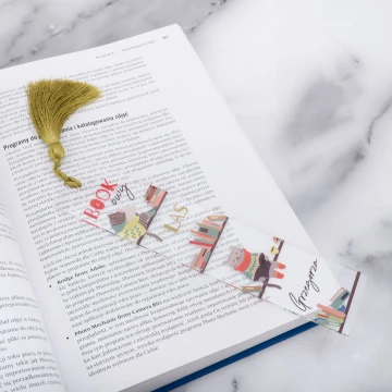 BOOK Forest - bookmark with name - ZAK019