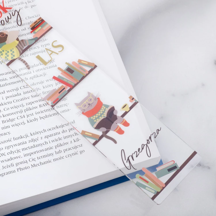 BOOK Forest - bookmark with name - ZAK019