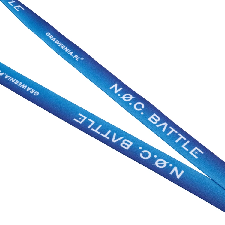  Acrylic medal with custom print and logo ribbon - MGR122