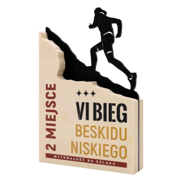 Statuette for an athlete - RUNNER - height 23 cm - DTA143