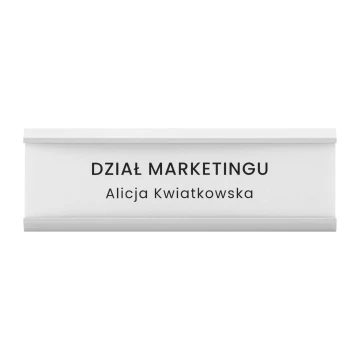 SURO door sign - aluminium - dimensions 180x50mm - TAB641