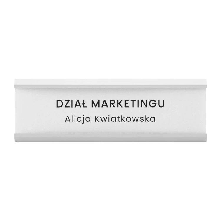 SURO door sign - aluminium - dimensions 180x50mm - TAB641