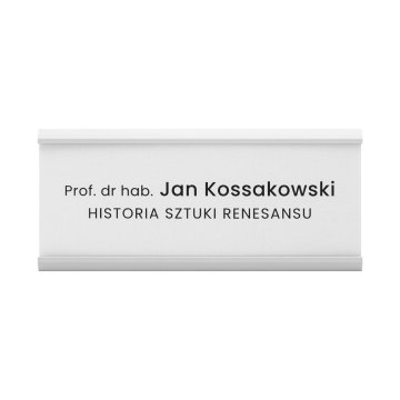 SURO door sign - aluminium - dimensions 180x70mm - TAB642